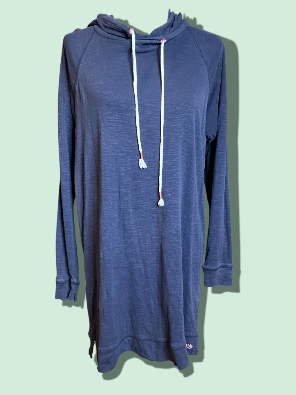 Southern Tide Navy Hooded Tunic Dress